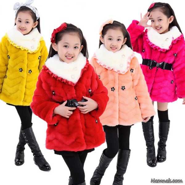 مدل پالتوجدید دخترانه ، little girl winter coats ، little girl winter fashion
