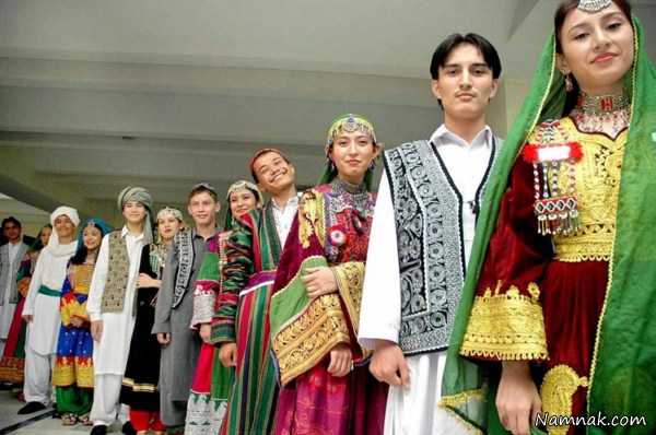 فشن شوهای افغانی ، لباس های سنتی افغانستان ، لباس دختران افغانی