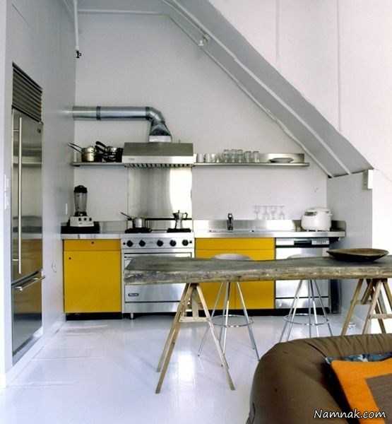 کابینت و دکوراسیون ، تصاویر چیدمان آشپزخانه های کوچک ، کابینت آشپزخانه کوچک
