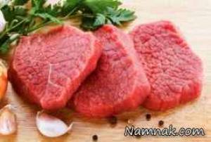 تشخیص گوشت گاو ، ویژگی های گوشت سالم