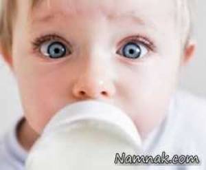 خوردن شیر گاو در کودکان از چه سنی ؟