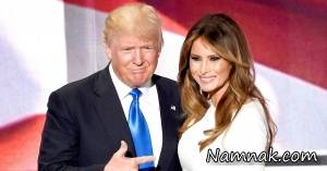 ترامپ و ملانیا ، عکسهای دونالد ترامپ و ملانیا