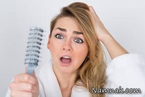 ریزش مو زنان ، علت ریختن موی سر