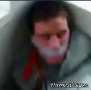 گروگان گیری دختر ، عکس شکنجه مرد معلول توسط دختر و پسرهای جوان