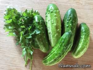 تخلیه سموم بدن ، سم زدایی بدن با خیار و جعفری