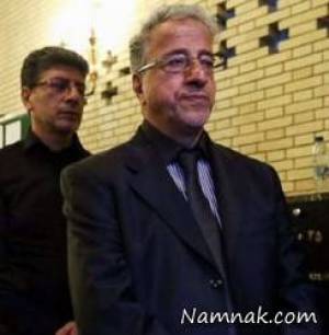 علیرضا خمسه ، عکس مراسم ختم مادر علیرضا خمسه
