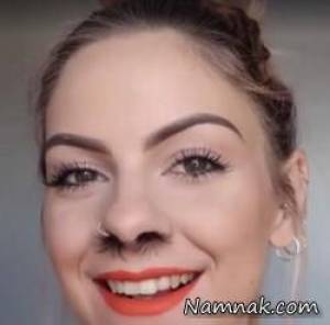 موی بینی زن ، موی دماغ