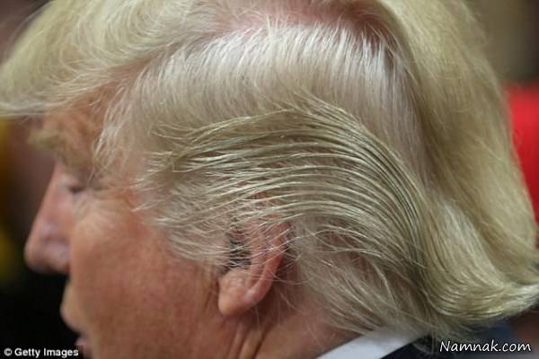 موهای ترامپ