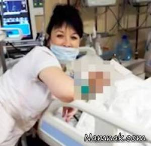 عکس جنجالی پرستار ، کار زشت پرستار زن با بیمار بدحال