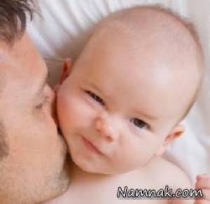 بوسیدن کودک ، بوسیدن لب نوزاد