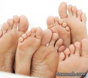 شکل پا ، علت سردی پاها چیست