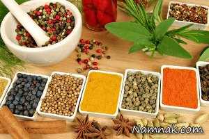 چربی شکم ، ادویه های لاغر کننده