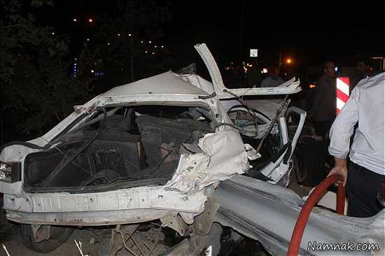 تصادف آزادگان ، تصادف آزادگان ، تصادف شدید در تهران