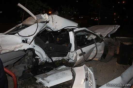 تصادف آزادگان ، تصادف آزادگان ، تصادف شدید در تهران