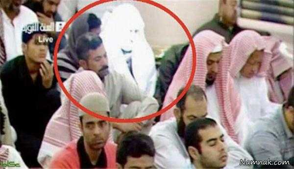 مرد نورانی در مسجد النبی ، مردی نورانی در مسجد النبی ، انسان نورانی در مسجد النبی