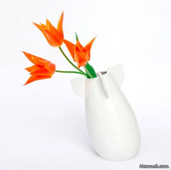 گلدان تزیینی ، جدیدترین مدل گلدان رومیزی ، مدل گلدان کریستال