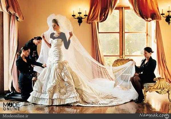 گرانقیمت ترین لباس عروس ها در دنیا ، لباس عروس ، گرانقیمت ترین لباس عروس های دنیا