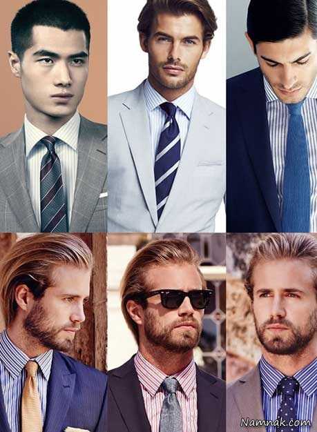 اصول ست کردن پیراهن مردانه ، اصول ست كردن پیراهن و کراوات ، ست كردن پيراهن و كراوات