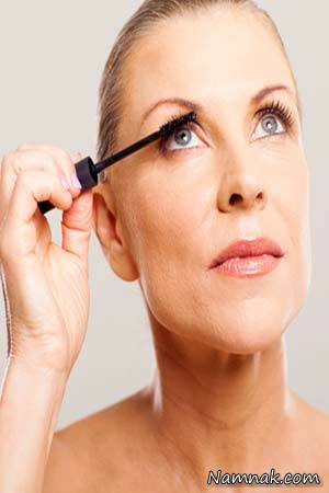 ترفندهای آرایش زنان  ، نکات مهم آرايش زنان مسن ، رازهای ارایش صورت
