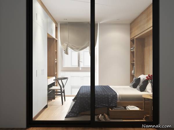  اتاق خواب کوچک مدرن ، مدرن ترین دکوراسیون اتاق خواب ، اتاق خواب کوچک
