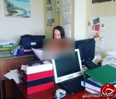 برهنه شدن مردم بلاروس در محل کار