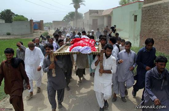 تشییع جنازه کیم کارداشیان پاکستان