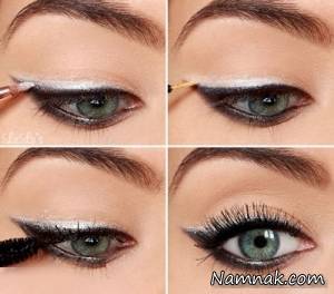 آرایش چشم ، روش آرایش چشم