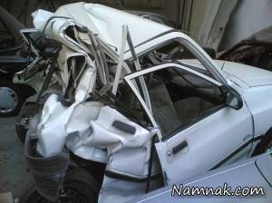 تصادف پراید ، تصادف آزرا
