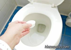تمیز کننده توالت ، قرص تمیز کننده توالت فرنگی