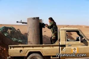 یگان زنان ایرانی ، زنان ایرانی داعش را به رگیار بستند