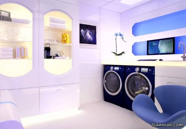  طراحی اتاق لباسشویی