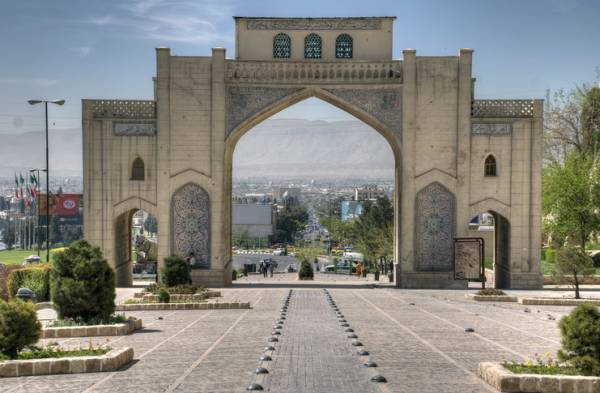 دروازه قرآن شیراز در قدیم