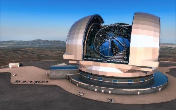 بزرگترین تلسکوپ جهان در شیلی