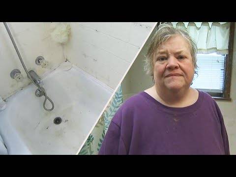 زندانی شدن عجیب یک زن داخل وان حمام به مدت 5 روز 