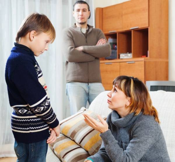 اشتباهات رفتاری والدین