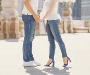 کفش شلوار جین