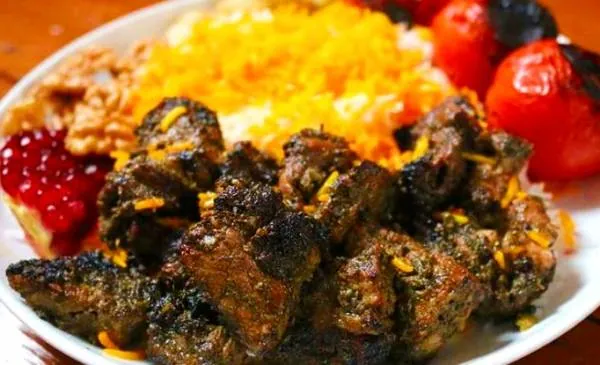 منوی غذاهای گیلانی کباب ترش