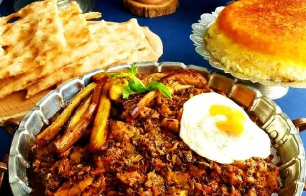 غذا های سنتی و محلی گیلانی خورش ملاقورمه