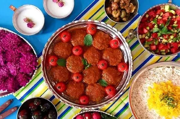 غذاهای اصیل گیلانی ترشه شامی گیلانی