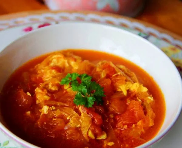 پامادور قاتوق از غذاهای محلی گیلان پامادور قاتوق