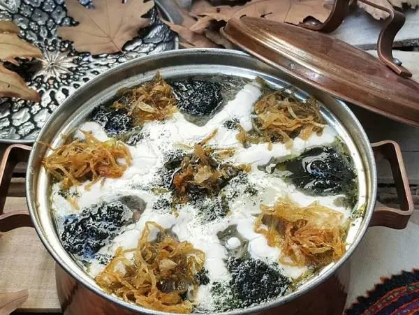 آش های معروف بجنورد آش یارمه
