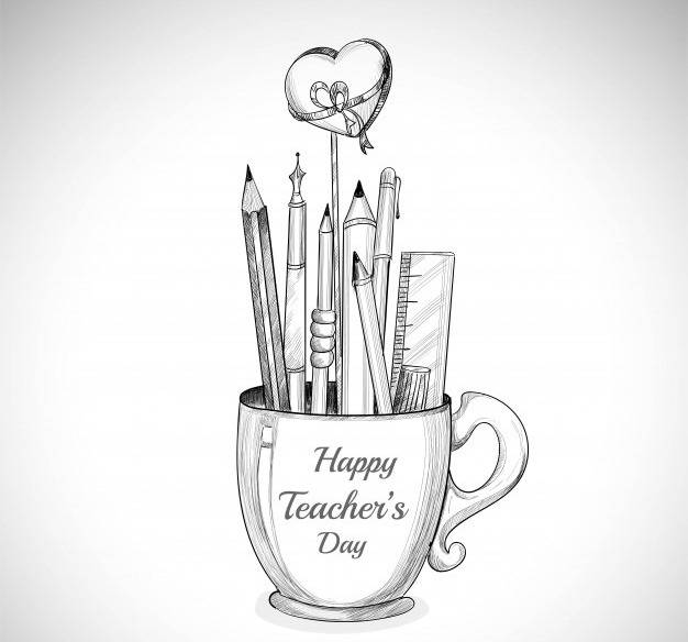 عکس نوشته انگلیسی روز معلم 