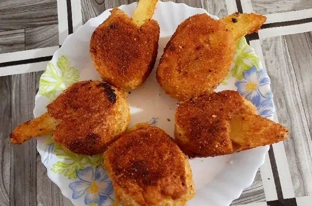 طرز تهیه ی ران مرغ دروغین دستور پخت مرغ دروغین