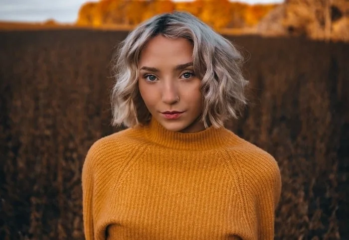 انواع مدل مو کوتاه زنانه برای صورت کشیده مدل موی صورت بیضی