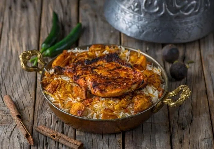 دستور پخت بریانی مرغ عربی بریانی مرغ عربی