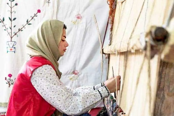 قالی بافی