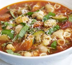 سوپ گیاهی ایتالیایی