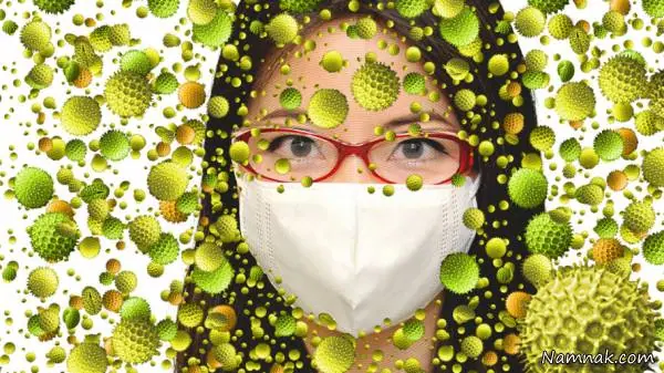 ماسک برای جلوگیری از آلرژی فصلی ماسک