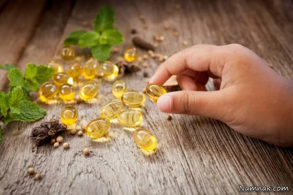 قرص های حاوی ویتامین امگا 3 اسیدهای چرب امگا 3