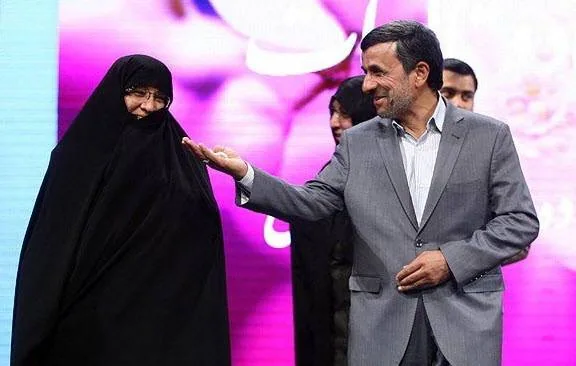 همسر محمود احمدی نژاد